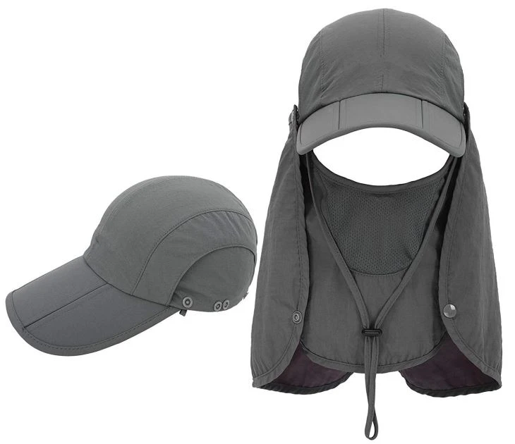 Anti-UV Outdoor Sun Protection Windproof Cap